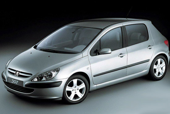 Парктроники для автомобилей Peugeot 307